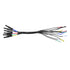 HT306 4 Connectors Sizes Universal Breakout Leads, 6 Channel Test Lead Set for Automotive