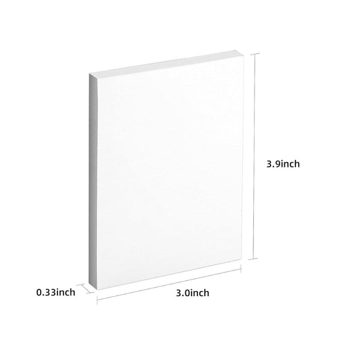 500 Sheets Dental Mixing Pads, 2 Sides Paper 3"x3", Disposable Lab Mixing Papers for Dental Repairs