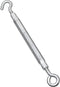 National Hardware N221-895 2172BC Hook and Eye Turnbuckle, Zinc Plated, 3/8" x 16"