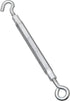 National Hardware N221-895 2172BC Hook and Eye Turnbuckle, Zinc Plated, 3/8" x 16"