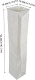 ABOOFAN Foldable Paper Floor Lamp Shade Replacement Minimalist Rice Paper Light Cover for Living Room Bedroom