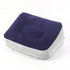 Inflatable Travel Foot Rest Pillows - Air Footrest Cushion for Travel, Office, and Home