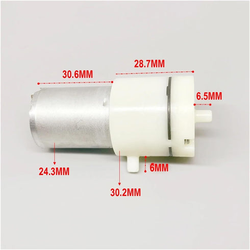EDWREGIG 370 DC3V 5V 6V Electronic Starter Vacuum Pump Carbon Brush Breast Negative Pressure Pump USB Diaphragm Pump