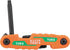Cmpct Folding Hex Key Set, 8-Key Torx Sizes for Various Applications