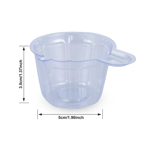 DAWUSONG 130 Pack 40ml Disposable Urine Cups, Thicken Plastic Urine Specimen Container Cups Disposable Urine Cups