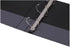 Universal UNV30721 Deluxe Easy-to-Open D-Ring View Binder, 1.5 in. Capacity, 11 in. x 8.5 in., Black