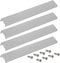 LC LICTOP Finger Edge Pull Concealed Handle - 250mm/9.8" for Home Kitchen Door Drawer Cabinet (4Pcs)