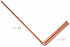 Spirit Hunter 99.9% Copper Dowsing Rod - 2pcs Divining Rods with Bag for Detecting Gold, Water, Ghost Hunting.