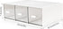 Stackable Desk Drawer Organizer, Large 3 Drawers Plastic White Organizers for Home, School, Office