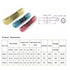 16-14 AWG Blue 100pcs Heat Shrink Butt Connectors Kit, Insulated Waterproof Electrical Marine Automotive Wire Crimp