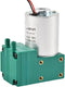 12/24V 10W -80KPa 15L/Min Mini DC Air Pump, Oilless Mute Diaphragm Vacuum Pump for Electrical Vacuum Suction (UV-U1-12V)