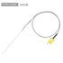 MECCANIXITY K Type Thermocouple with Plug, Stainless Steel Meter Temperature Sensor Probe -50 to 1100°C