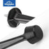 HOMOTEK 36 Pack Heavy Duty Solid Rigid Door Stop with Soft Rubber Tip, Zinc Die Cast Door Stopper for Wall & Door