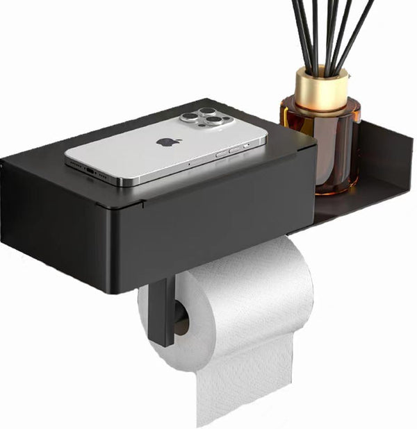 Generic Toilet Paper Holder with Wipes Storage, Toilet Paper and Wipes Holder Convenient