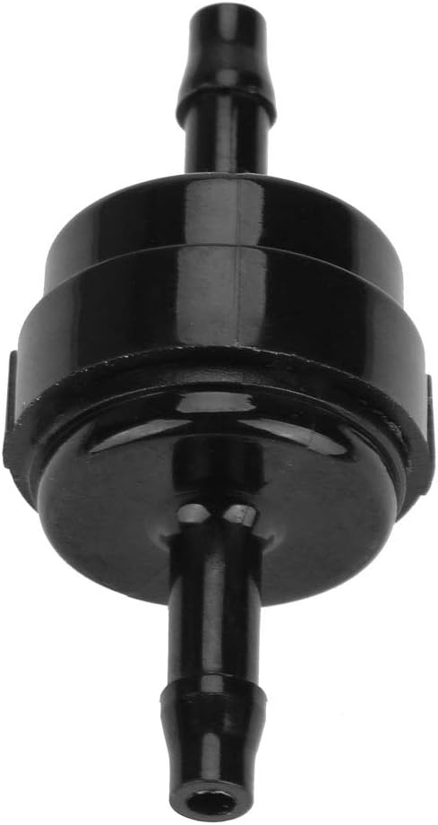 Non Return One Way Check Valve, 1/8" 3/16" 1/4" 5/16" One Way Non Return Inline Check Valve For Fuel Gas Liquid Air(1/8")