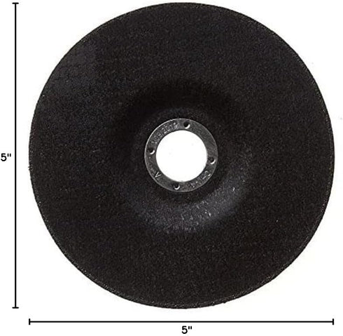 Mercer Industries 618060 - 5" x .045 x 7/8" Type 27 Black Lightning Cut-Off Wheels for Metal (25 Pack)