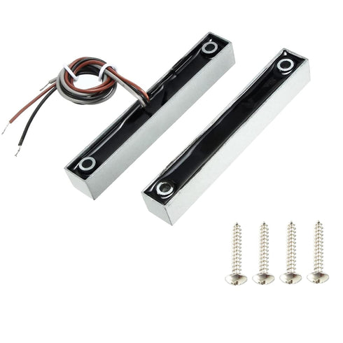 MC-58 NC/NO Surface Mount Wired Door and Window Alarm, Ferromagnetic Door Switch, Contact Sensor for Home Security and