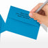 LUXPaper A2 Invitation Envelopes | 50 Qty | Peel & Press | 4 3/8" x 5 3/4" | Pool Blue | 80lb. Text