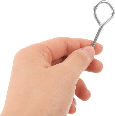 SUPVOX 10pcs Lock Pins, Durable Iron Pull Pin Replacement for Fire Safety Equipment, Essential Accessory for Office and