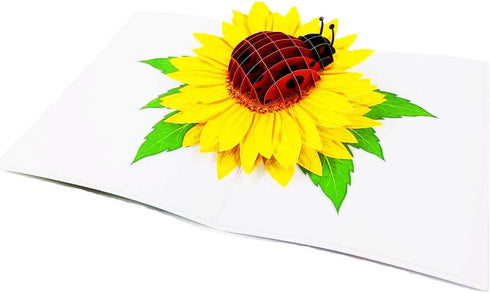 Ladybug 3D Pop Up Greeting Card - Happy Birthday, Mother's Day, Just Because for Kids (Ladybug Pop Up Card)