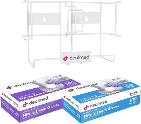Coated Steel Glove Dispenser - Dealmed Glove Box Holder