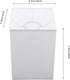 E27 5.5" 5.5" 7.8" Square Lamp Shade: Fabric Lampshade for Table & Floor Lamps - Square Replacement Lampshade