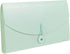 EXCEART Portable Folder Organ Bag, B6 Bills Holder, Accordion Receipt Organizer for Bills and Receipts, Plastic Storage