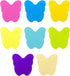 Sticky Notes, 560 Sheets 3 × 3 Inches Butterfly Shape Self Sticky Notes Pad for Home Office