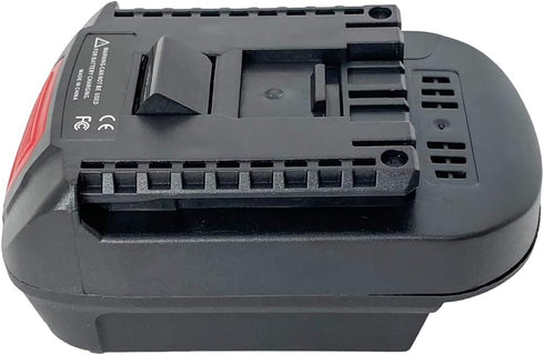Battery Adapter for Bosch 18V Lithium-Ion Cordless Tool, Compatible with Dewalt 18V 20V Max/Milwakee M18 18V Li-ion Battery Convert to Bosch 18V Compact Lithium Battery BAT608 BAT609 BAT612 BAT618