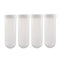 uxcell 10 Pcs 100ml Plastic Centrifuge Tubes, Graduated Micro Centrifuge Tube with Screw-on Cap, Clear Storage Container