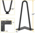 10 inch, 3/8" 4 Genius Iron Hairpin Furniture Legs Solid Metal Steel Firm Welding Home DIY for Couch Dresser Cabinet