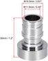 uxcell Brass Faucet Tap Quick Connector M22 UNF Female Thread Hose Pipe Socket Adapter Fitting for Dishwasher Washing Machine by uxcell