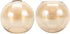 2 Pack Amber Glass Shades Globes, Glass Lamp Shade Covers Replacements, 1.65