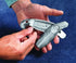 Crain Razor Carpet Knife Hook Handle Ergonomic Pull-Cut Utility Knife with Pivoting Blade Storage Body Uses Slotted