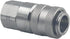PD242 Series Steel Test Port and Diagnostic Equipment Female Hydraulic Couplers with 1/8" Body Size