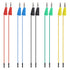 Sumnacon Banana Plug Breadboard Wires 10Pcs Stackable Banana Plug to Jumper Wires Flexible Breadboard Female Jumper Cables Silicone Breadboard Jumper Leads for Power Connecting&Multimeter Testing