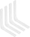 uxcell 4Pcs Floating Shelf Brackets, 5 x 6 Inch Heavy Duty Wall