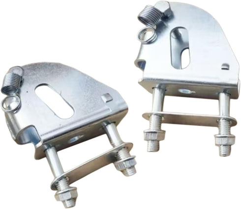 Almencla Flatbed Trolley Armrest Base Foldable Push Hand Cart Base Hinge Replaces Sturdy Truck Handrails Base for Push