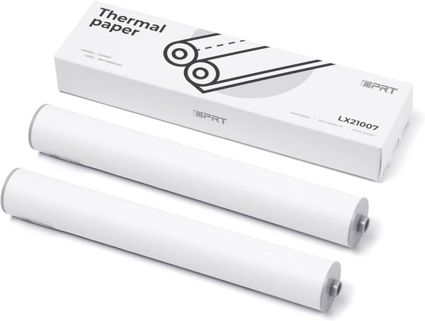iDPRT A4 Thermal Paper, 2 Rolls, 8.3 x 11.7 Inch, Compatible with MT890/HPRT MT810/M08F, BPA Free