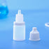 SUPVOX 10PCS Plastic Squeezable Dropper Bottles, Empty Essential Oil Squeeze Bottle Refillable Containers