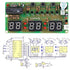 Lufasa 5pcs C51 6-Digital Clock DIY Soldering Kit Electronice Clock Kit Great School Science Practice Project Tool