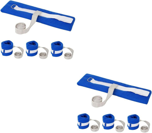 Mobestech 8pcs Adjustable Patient Straps Unisex - Leg Holders for Hospitals Quick-Release