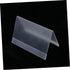 LALAFINA Acrylic Double-sided Seat Card Display Card for Acrylic Table Change Lightweight Practical Design Suitable