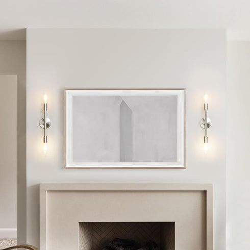 Set 2-Light 2 Pack) Phansthy Wall Sconces of Two, Modern Sconces Wall Lighting Fixtures, Bathroom Light Over Mirror