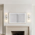 Set 2-Light 2 Pack) Phansthy Wall Sconces of Two, Modern Sconces Wall Lighting Fixtures, Bathroom Light Over Mirror
