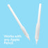 Paperlike Pencil Grips for Apple Pencil 1st & 2nd Generation, USB-C & Pro - Set of 2 for Comfort & Precision