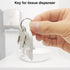 AYWFEY 6 5 59002, 770301, Pcs Universal Paper Towel Dispenser Key, with Key Rings, Replacement Key Compatible