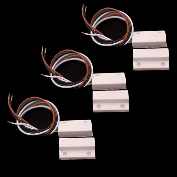 3X Magnetic Reed Switch Normally Open Closed NC NO Door Alarm Window Security/Magnetic Contact Switch/Reed Switch for