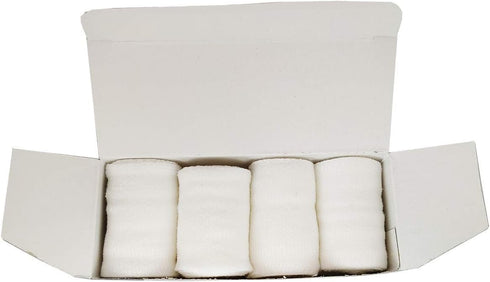 CPR Savers IMCO Multi-Packed 2 Inch x 4.1 Yards Non-Sterile Stretch Cotton Gauze Bandage Rolls for Injury