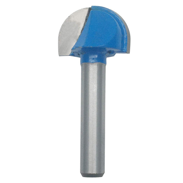 COMOK Woodworking Tool Straight Round Nose Router Bit Carpenter 1/4 Inch x 3/4